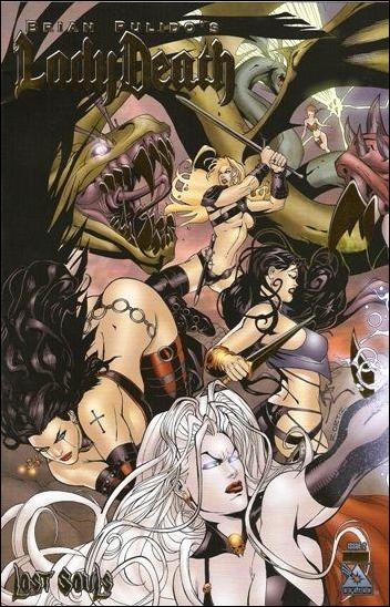 Brian Pulido's Lady Death: Lost Souls issue 2-H Gold Foil Cover