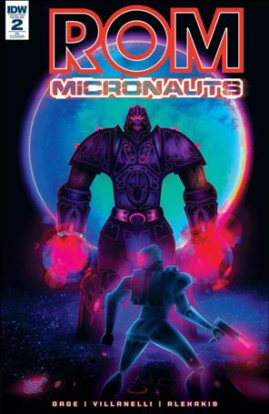 Rom & The Micronauts issue 2-C Jeffrey Veregge 1:10 Cover