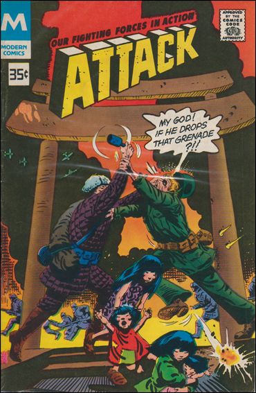 Attack (1971) issue 13-B Modern Comics Reprint 
