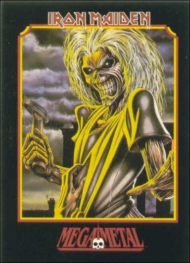 Mega Metal (Base Set) card 40 "Killers" Album Cover