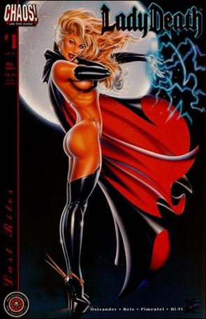 Lady Death: Last Rites issue 1-D Dynamic Forces Red Foil Cover 1/699