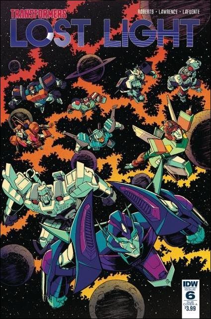 Transformers: Lost Light issue 6-B Nick Roche Subscription Cover