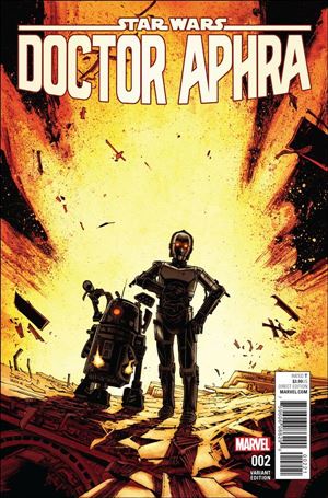 Doctor Aphra issue 2-C Declan Shalvey 1:25 Cover