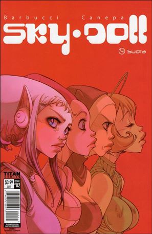 Sky Doll: Sudra issue 2-C Alessandro Barbucci Red Cover