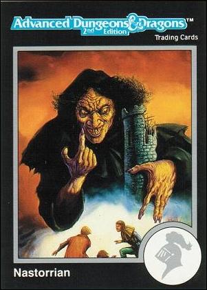 TSR 1991 Trading Cards Premier Edition Factory Set (Base Set) card 34 Advanced Dungeons & Dragons  -  Nastorrian