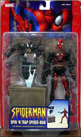 Spider-Man figure 57 Spin 'n Trap Spider-Man