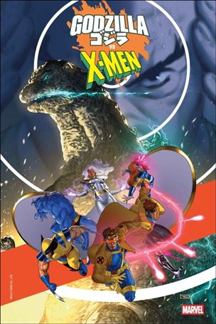 Godzilla vs. X-Men issue 1-G Taurin Clarke Cover