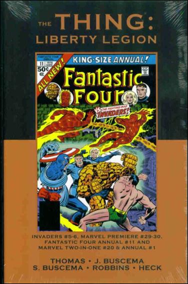 Thing: Liberty Legion issue nn-B Marvel Premiere Classic Dust Jacket Vol 69 1/650