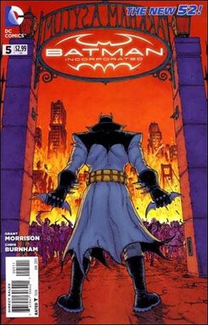 Batman Incorporated (2012) issue 5 Chris Burnham Standard Cover