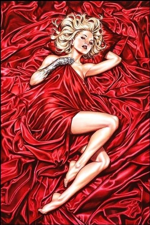 Immortal X-Men issue 4-H Mark Brooks San Diego Comic-Con Red Cover