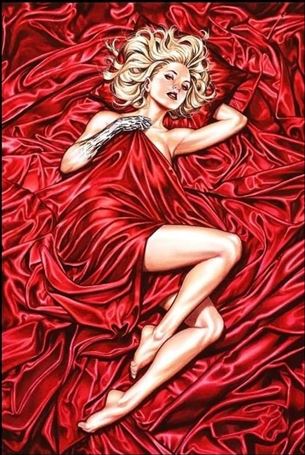Immortal X-Men issue 4-H Mark Brooks San Diego Comic-Con Red Cover