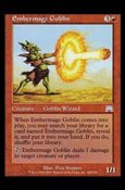 Magic the Gathering: Onslaught (Base Set) card 200 Embermage Goblin