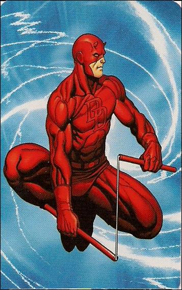 Marvel Universe: Series 1 (Promo) card 008 Daredevil
