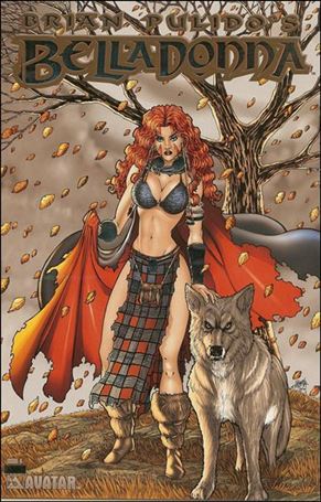 Brian Pulido's Belladonna (2004) issue 4-F Platinum Foil Cover 1/700