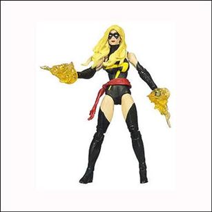 Marvel Universe (Series 1) figure 022-C Ms. Marvel (Modern) - Loose