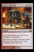 Magic the Gathering: Commander (Base Set) card 209 Master Warcraft