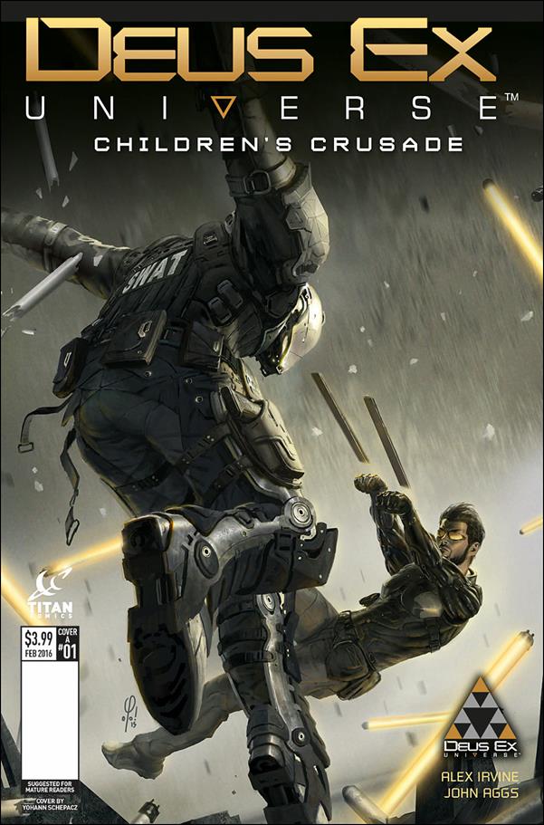Deus Ex: Children's Crusade issue 1 Yohann Schepacz Cover