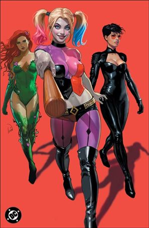 Gotham City Sirens: Unfit for Orbit issue 1-I Retailer Ex. Ivan Talavera Foil Virgin Cover