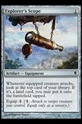 Magic The Gathering: Zendikar (Base Set) card 202 Explorer's Scope