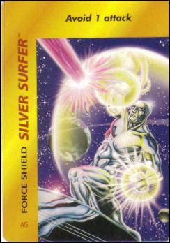 Marvel OverPower (Base Set) card nn192 Silver Surfer: Force Shield