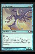 Magic the Gathering: 2010 Core Set (Base Set) card 81-B Wind Drake (Foil)