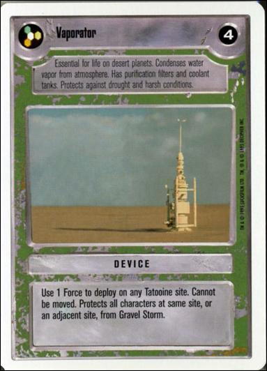 Star Wars: Premiere Unlimited (Base Set) card 203 Vaporator