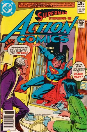 Action Comics (1938) issue 508-C UK Price Cover