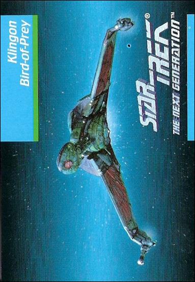 Star Trek: The Next Generation - Inaugural Edition (Base Set) card 31 Klingon Bird-of-Prey