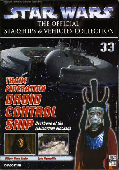 Star Wars: The Official Starships & Vehicles Collection issue 33 Trade Federation Droid Control Ship