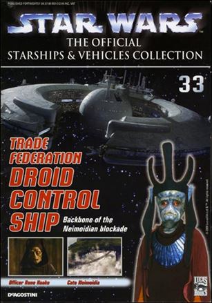 Star Wars: The Official Starships & Vehicles Collection issue 33 Trade Federation Droid Control Ship