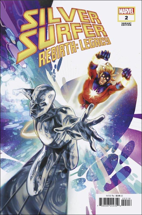 Silver Surfer Rebirth: Legacy issue 2-C Mateus Manhanini 1:25 Cover