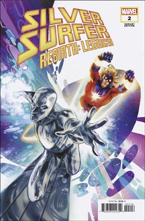 Silver Surfer Rebirth: Legacy issue 2-C Mateus Manhanini 1:25 Cover