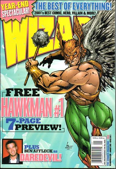 Wizard: The Comics Magazine issue 124-C Kenneth Rocafort Hawkman Cover