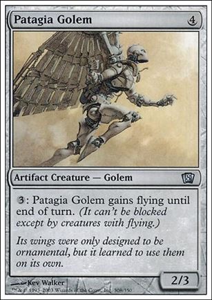 Magic the Gathering: 8th Edition (Base Set) card 308 Patagia Golem