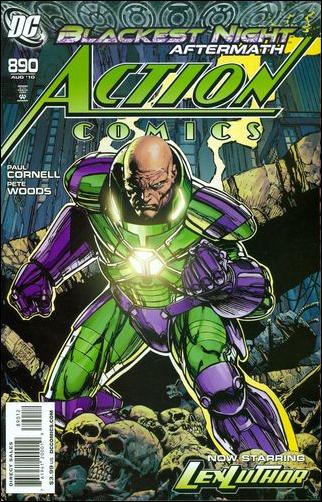 Action Comics (1938) issue 890-C Battlesuit Lex Luthor Cover (2nd Printing)