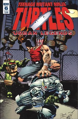 Teenage Mutant Ninja Turtles: Urban Legends issue 6-B Erik Larsen Cover