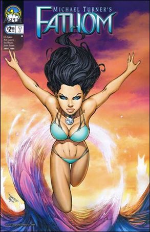 Michael Turner's Fathom (2008) issue 7 Ale Garza Cover