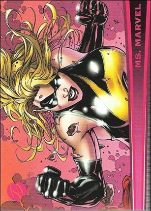 Marvel Dangerous Divas (Base Set) card 9 Ms. Marvel