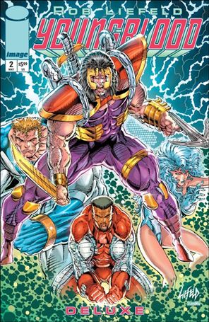 Youngblood Deluxe issue 2-B Rob Liefeld Foil Cover