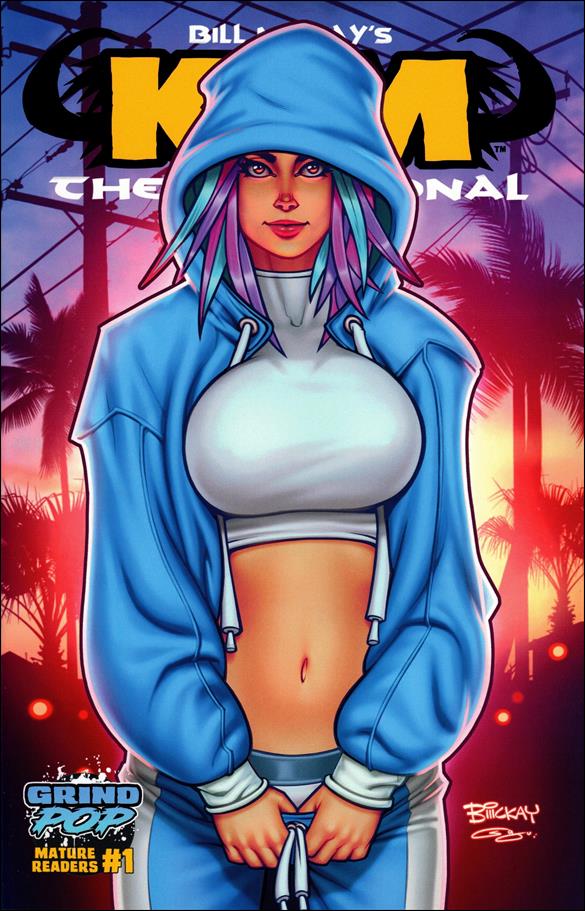 Kim the Delusional issue 1-K Bill McKay "Hoodie" Cover