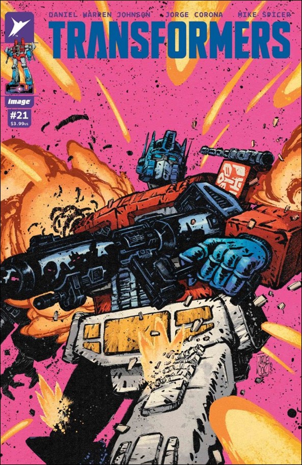 Transformers (2023) issue 21-B Jorge Corona Cover
