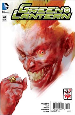 Green Lantern (2011) issue 41-B Ben Oliver Joker Cover