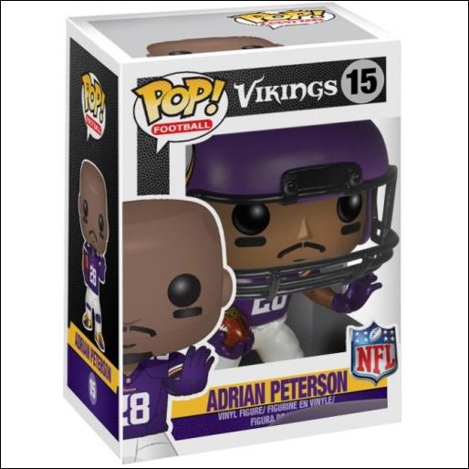 Pop! Football (NFL) figure 15 Adrian Peterson