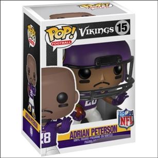 Pop! Football (NFL) figure 15 Adrian Peterson