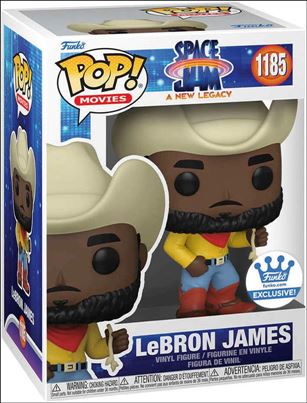 POP! Movies figure 1185 LeBron James (Cowboy) Funko Shop Exclusive