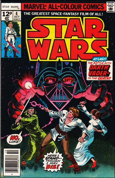 Star Wars (1977) issue 4-C UK Price Cover