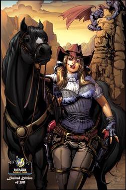 Legend of Oz: The Wicked West (2011) issue 6-C Jen Broomall Chicago Comic Con Cover 1/150