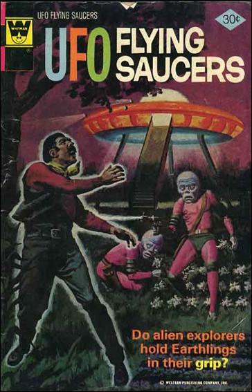 UFO Flying Saucers issue 12-B Whitman Cover