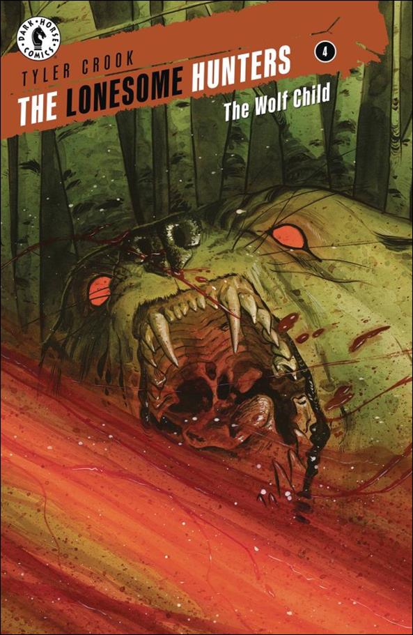 Lonesome Hunters: The Wolf Child issue 4 Tyler Crook Cover