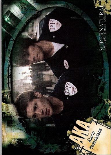 Supernatural: Season One (Base Set) card 75 Alarm Technicians